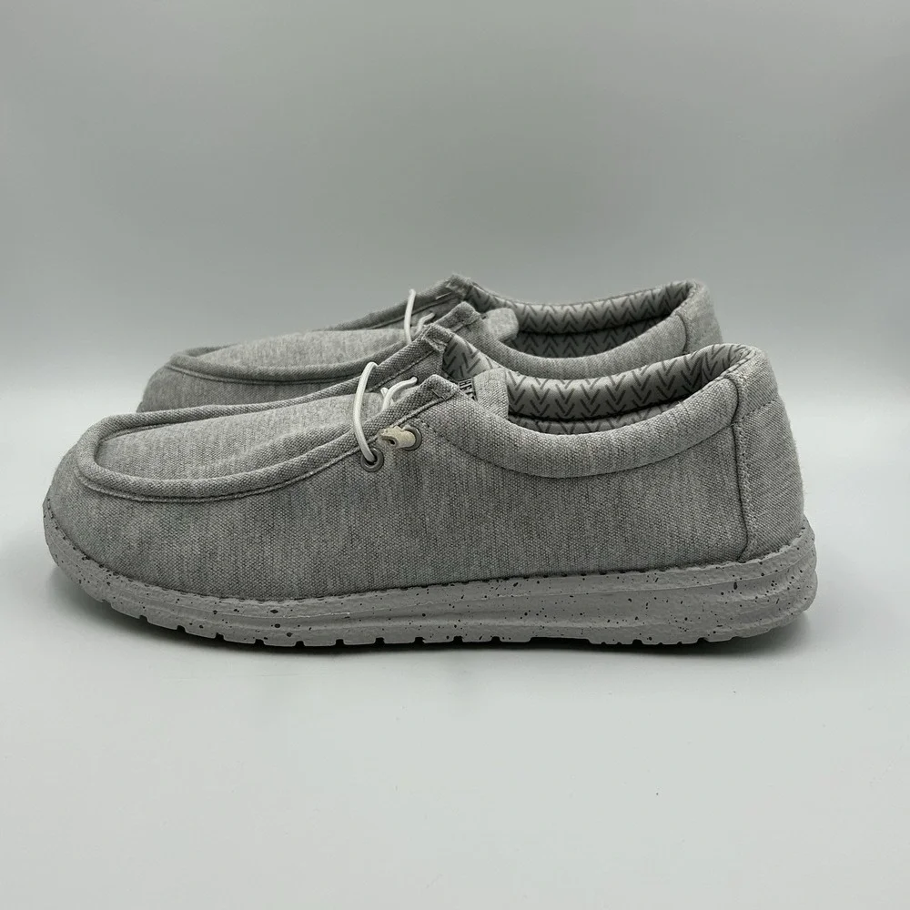 Red Head Brand Co. Men's 12 Slip On Light Gray‎ Loafer Shoes SC0716-FC